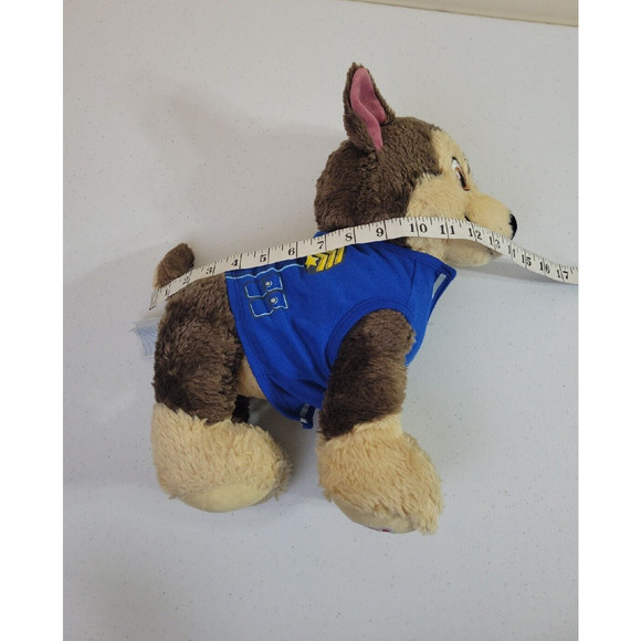 Build A Bear BAB Paw Patrol Chase Dog Cute Plush Stuffed Animal Toy 14" - Picture 9 of 13